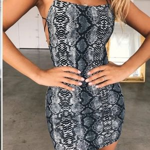 Tiger Mist mini dress